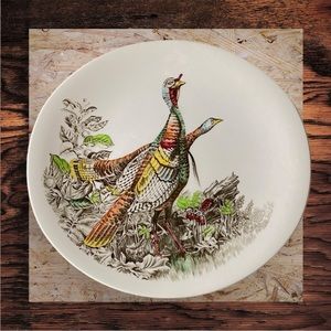 JOHNSON BROTHERS ‘Game Birds’ ‘Wild Turkey’ Plate.